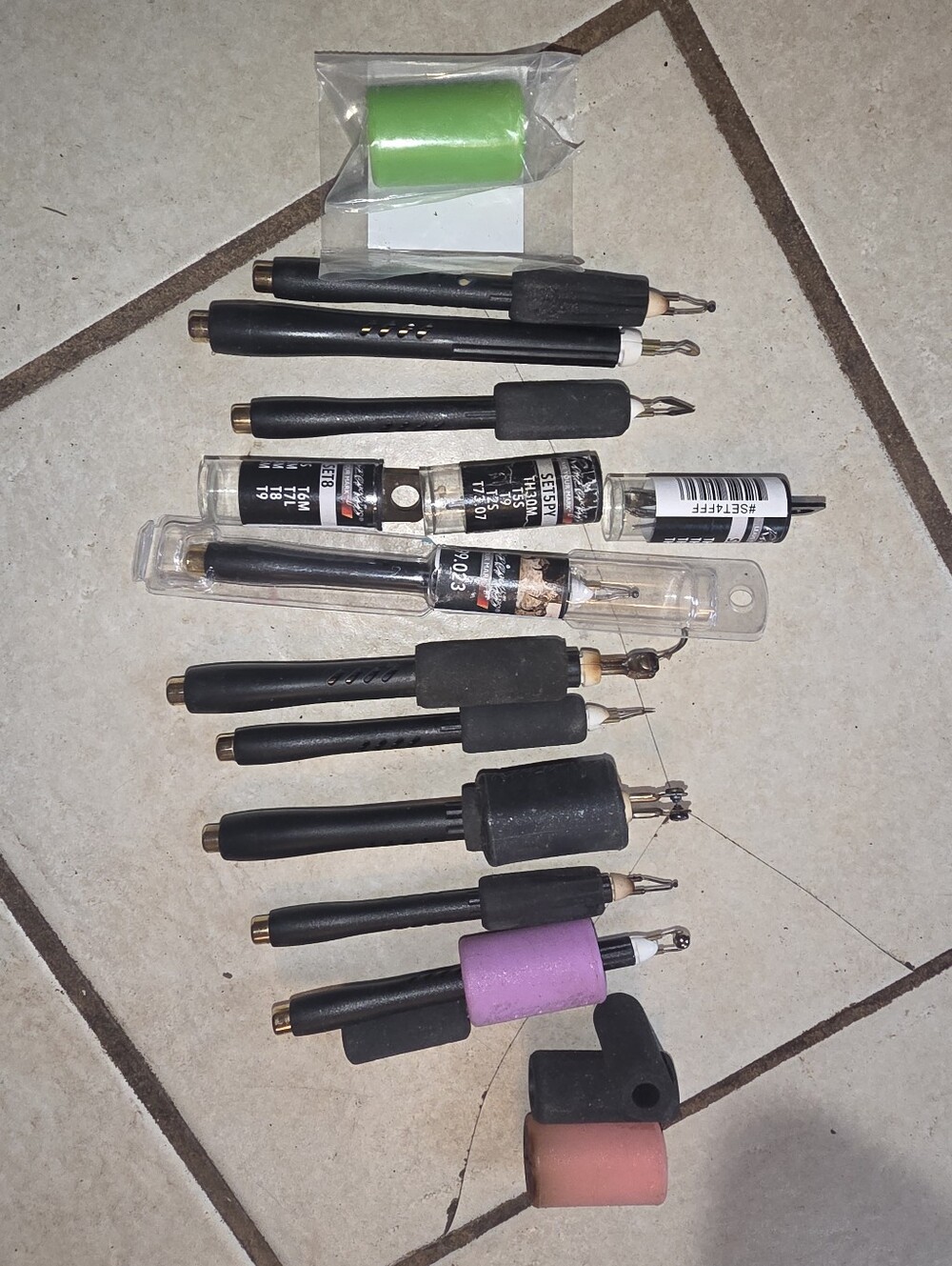 Razertip Tips Wands & Pens Lot Ball Style, Writing Shading Etc Huge Assortment
